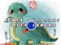 Jeu Cute Dinosaur Differences