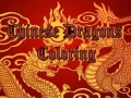 Game Chinese Dragons Coloring