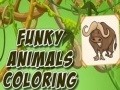 Jeu Funky Animals Coloring