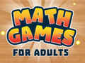 Jeu Math Games for Adults