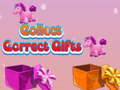 Game Collect Correct Gifts