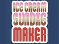 Game Ice Cream Sundae Maker