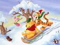 Game Winnie the Pooh Christmas Jigsaw Puzzle 2