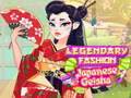 Game Legendary Fashion Japanese Geisha
