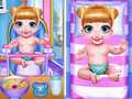 Game Twins Lovely Bathing Time