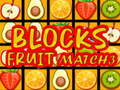 Jeu Blocks Fruit Match3 