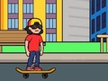 Game Skateboard Wheelie