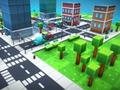 Jeu Pixel City Runner 3D