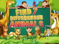 Game Find 7 Differences Animals