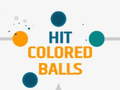 Game Hit Colored Balls