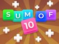 Game Sum Of 10: Merge Number Tiles