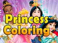 Jeu Princess Coloring