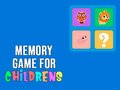 Jeu Memory Game for Childrens
