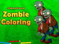 Game 4GameGround Zombie Coloring