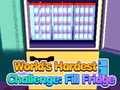 Game World's Hardest Challenge: Fill Fridge