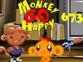 Jeu Monkey Go Happy Stage 673