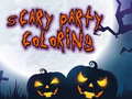 Game Scary Party Coloring