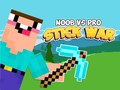 Jeu Noob vs Pro Stick War