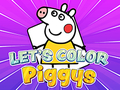 Jeu Let's Color Piggys