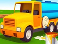 Game Coloring Book: Water Truck