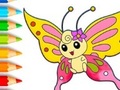 Game Coloring Book: Butterfly