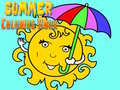 Game Summer Coloring Book