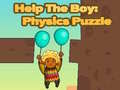 Jeu Help The Boy: Physics Puzzle