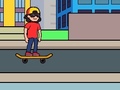 Game Skateboard Wheelie
