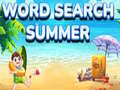 Jeu Word Search Summer