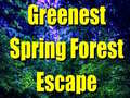 Jeu Greenest Spring Forest Escape 
