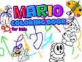 Game Mario Coloring Book for kids