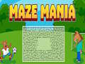 Jeu Maze Mania