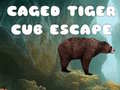Jeu Caged Tiger Cub Escape