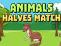 Jeu Animals Halves Match