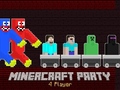 Game MinerCraft Party 4 Player