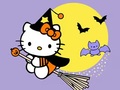 Game Coloring Book: Kitty Halloween