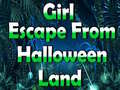 Game Girl Escape From Halloween Land 