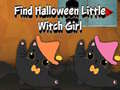 Jeu Find Halloween Little Witch Girl
