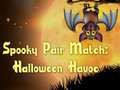 Game Spooky Pair Match Halloween Havoc