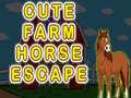 Game Cute Farm Horse Escape
