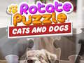Game Rotate Puzzle - Cats and Dogs