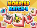 Jeu Monster Match-3 