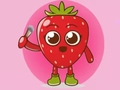 Game Coloring Book: Delicious Strawberries
