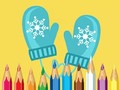 Game Coloring Book: Cute Winter Clothes