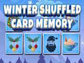 Game Winter Shuffled Card Memory