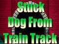 Jeu Stuck Dog From Train Track