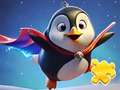 Game Jigsaw Puzzle: Sky Flying Penguin