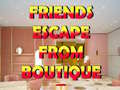 Game Friends Escape From Boutique