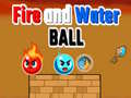 Game Fire and Water Ball