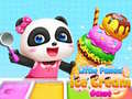 Jeu Little Panda Ice Cream Game